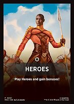 Heroes - Marvel Super Heroes Jumpstart Front Cards