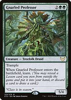 Gnarled Professor - Strixhaven: School of Mages Promos