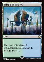 Temple of Mystery - Secrets of Strixhaven Commander