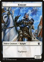Knight - Midnight Hunt Commander Tokens