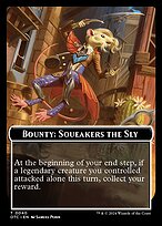 Bounty: Squeakers the Sly // Wanted! - Outlaws of Thunder Junction Commander Tokens