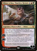 Minsc & Boo, Timeless Heroes - Battle for Baldur's Gate Promos