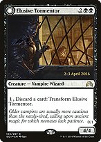 Elusive Tormentor // Insidious Mist - Shadows over Innistrad Promos - Promo Foil