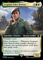 Sergeant John Benton - Doctor Who - Surge Foil