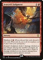 Avacyn's Judgment - Crimson Vow Commander