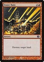 Stone Rain - Eighth Edition - Promo Foil