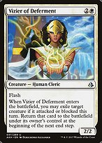 Vizier of Deferment - Amonkhet