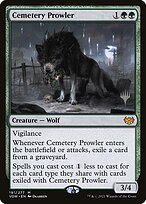 Cemetery Prowler - Innistrad: Crimson Vow Promos