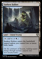 Sunken Hollow - Outlaws of Thunder Junction Commander