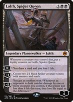 Lolth, Spider Queen - Adventures in the Forgotten Realms Promos