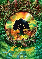 Forest - Tarkir: Dragonstorm Art Series - Borderless