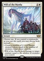 Will of the Mardu - Tarkir: Dragonstorm Commander