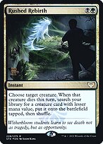 Rushed Rebirth - Strixhaven: School of Mages Promos - Promo Foil