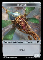 Thopter - Commander Masters Tokens