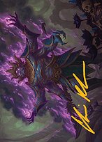 Rot-Curse Rakshasa - Tarkir: Dragonstorm Art Series - Borderless