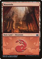 Mountain - RNA Ravnica Weekend - Promo Foil