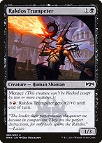 Rakdos Trumpeter - Ravnica Allegiance
