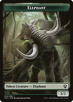 Elephant - Commander 2021 Tokens