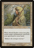 Monk Idealist - Urza's Saga