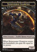 Sunscourge Champion - Hour of Devastation Tokens