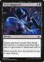 Never Happened - Guilds of Ravnica