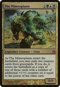 The Mimeoplasm - Commander 2011 Oversized - Promo Foil