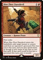 Dire Fleet Daredevil - Forgotten Realms Commander