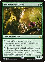 Tendershoot Dryad - Rivals of Ixalan Promos