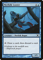 Merfolk Looter - Tenth Edition