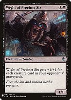 Wight of Precinct Six - The List