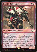 Knight Rampager - Warhammer 40,000 Commander - Surge Foil