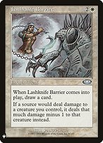 Lashknife Barrier - The List