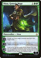 Nissa, Genesis Mage - Hour of Devastation - Promo Foil