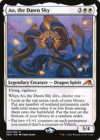 Ao, the Dawn Sky - Kamigawa: Neon Dynasty Promos