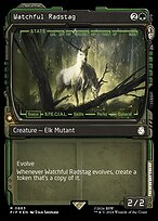 Watchful Radstag - Fallout - Surge Foil, Showcase