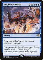 Invoke the Winds - Kamigawa: Neon Dynasty Promos