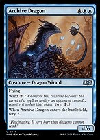 Archive Dragon - Wilds of Eldraine