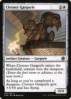 Cloister Gargoyle - Adventures in the Forgotten Realms