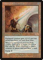 Sword of Fire and Ice - Judge Gift Cards 2011 - Promo Foil