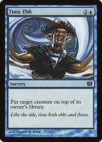 Time Ebb - Ninth Edition - Promo Foil