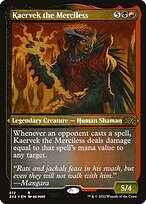 Kaervek the Merciless - Double Masters 2022 - Etched Foil