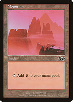 Mountain - Urza's Saga