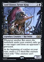 Lord Skitter, Sewer King - Wilds of Eldraine Promos - Promo Foil