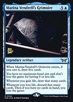Marina Vendrell's Grimoire - Duskmourn: House of Horror Promos