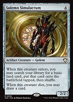Solemn Simulacrum - Secrets of Strixhaven Commander