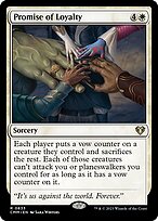 Promise of Loyalty - Commander Masters