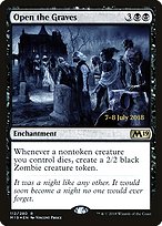 Open the Graves - Core Set 2019 Promos - Promo Foil