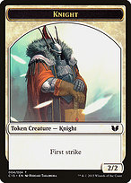 Knight - Commander 2015 Tokens