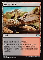 Rocky Tar Pit - Edge of Eternities Commander