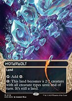 Mutavault - Edge of Eternities: Stellar Sights - Galaxy Foil, Borderless